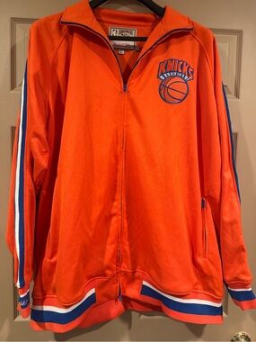 New York Knicks Hardwood Classics Vintage Zipup Jacket Limited Edition